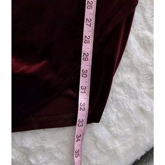 Privy Asymmetrical Purple Bodycon Sweetheart Velvet Witchy Dress Whimsigoth‎ L - Picture 8 of 11